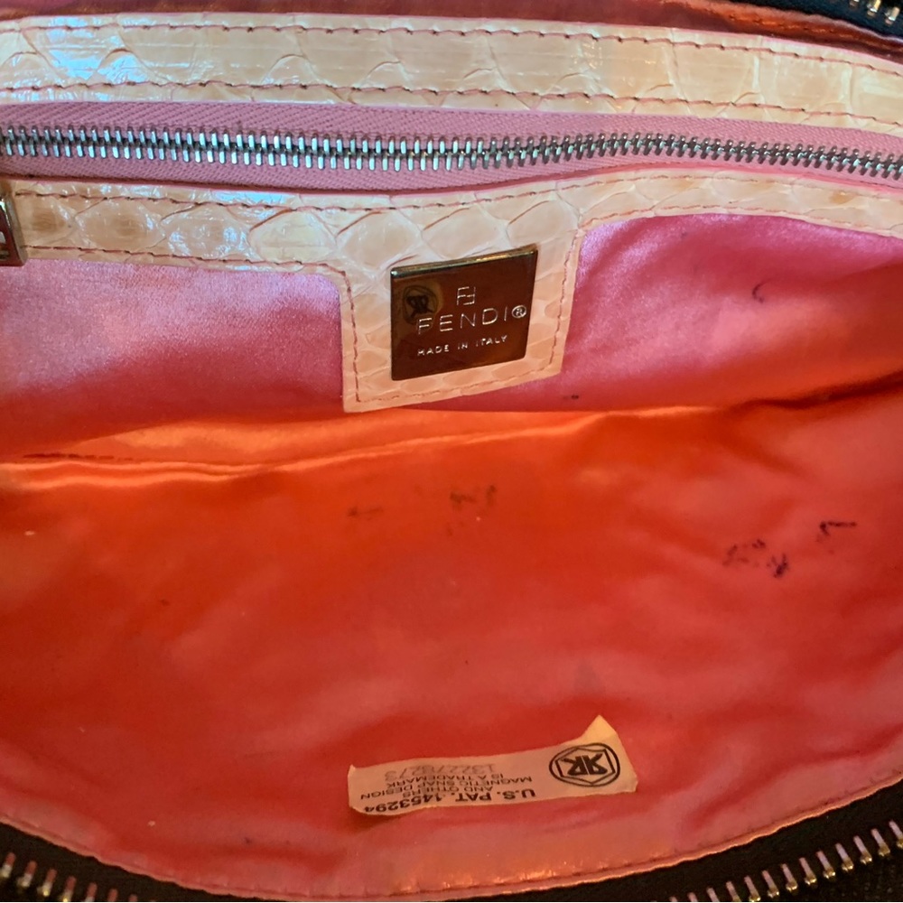 Fendi Denim Beaded Crossbody - Picture 10 of 13